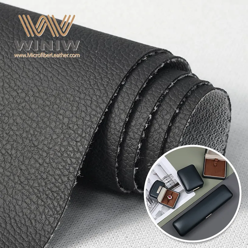 Anti-abrasion Vegan PVC Faux Leather Fabric For Jewelry Box