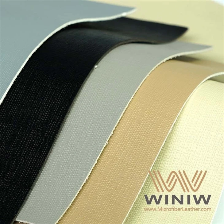 Crease-Proof Microfiber PU Artificial Leather For Shoe Uppers manufacturers