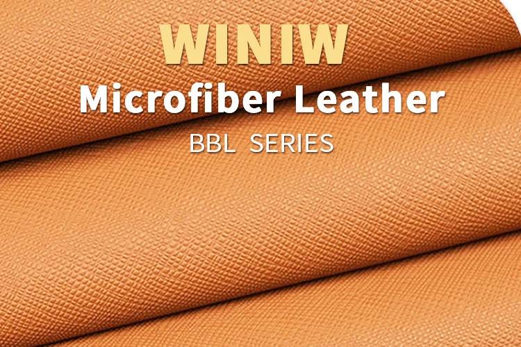 Easy Care Faux PU Microfiber Leather Material for Bags Easy Care Faux PU Microfiber Leather Material for Bags