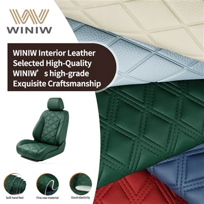 Ġilda Sintetika Microfiber Miksija Ġdida tal-PVC Għall-Tapizzerija tas-Sedil tal-Karozzi
