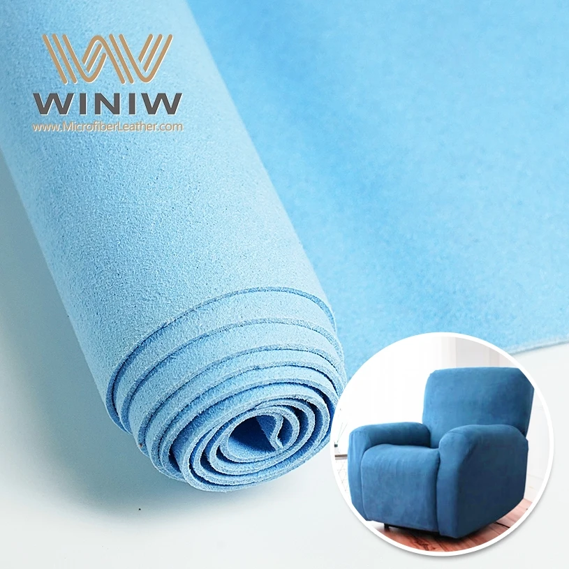 Sustainable Vegan Sueded Microfiber Fabric For Upholstery