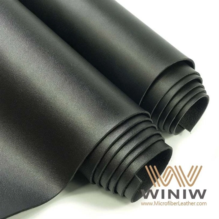 Wrinkle‑Proof Micro‑fiber PU Leather For Footwear Upper Materials factory